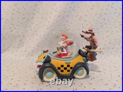 VTG Disney Jessica Who Framed Roger Rabbit Benny Car Musical Snow Globe