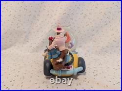 VTG Disney Jessica Who Framed Roger Rabbit Benny Car Musical Snow Globe
