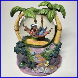 VTG Disney Lilo and Stitch Aloha Musical Light Up Globe Plays aloha Oe RARE VTG Disney Lilo and Stitch Aloha Musical Light Up Globe Plays aloha Oe RARE