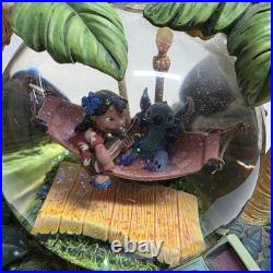 VTG Disney Lilo and Stitch Aloha Musical Light Up Globe Plays aloha Oe RARE VTG Disney Lilo and Stitch Aloha Musical Light Up Globe Plays aloha Oe RARE