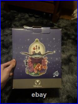VTG Disney Pixar Finding Nemo Coral Reef Musical Water Globe Over The Waves NIB