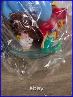 VTG Disney Store Disney Through the Years Volume II Book End Musical SnowGlobe