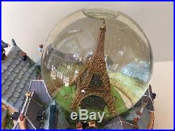 Very Rare Disney Paris Ratatouille Snowglobe (See Description and Video)