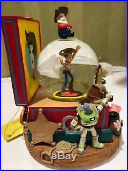 Very Rare Disney Toy Story You've Got A Friend In Me Snow Globe 1996 Woody
