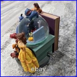 Very Rare Disney Vol 2 Through The Years Musical Snow Globe & Bookend 1999 Very Rare Disney Vol 2 Through The Years Musical Snow Globe & Bookend 1999