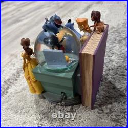Very Rare Disney Vol 2 Through The Years Musical Snow Globe & Bookend 1999 Very Rare Disney Vol 2 Through The Years Musical Snow Globe & Bookend 1999