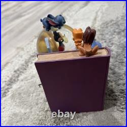 Very Rare Disney Vol 2 Through The Years Musical Snow Globe & Bookend 1999 Very Rare Disney Vol 2 Through The Years Musical Snow Globe & Bookend 1999
