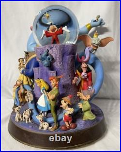 Vintage 1992 Wonderful World of Disney Friend Like Me Musical Snowglobe