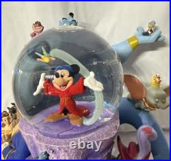 Vintage 1992 Wonderful World of Disney Friend Like Me Musical Snowglobe