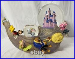 Vintage 1992 Wonderful World of Disney Friend Like Me Musical Snowglobe