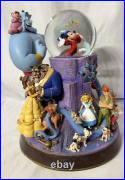 Vintage 1992 Wonderful World of Disney Friend Like Me Musical Snowglobe