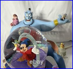 Vintage 1992 Wonderful World of Disney Friend Like Me Musical Snowglobe