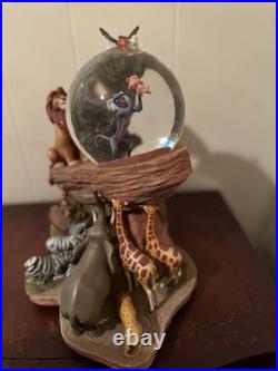 Vintage 1994 Disney The Lion King Wind Up Musical Snow Globe Circle Of Life Vintage 1994 Disney The Lion King Wind Up Musical Snow Globe Circle Of Life