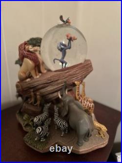 Vintage 1994 Disney The Lion King Wind Up Musical Snow Globe Circle Of Life Vintage 1994 Disney The Lion King Wind Up Musical Snow Globe Circle Of Life