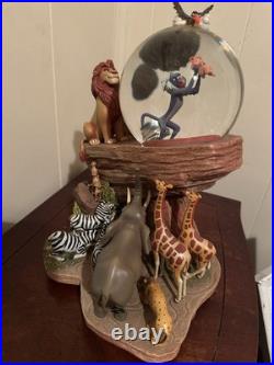 Vintage 1994 Disney The Lion King Wind Up Musical Snow Globe Circle Of Life Vintage 1994 Disney The Lion King Wind Up Musical Snow Globe Circle Of Life