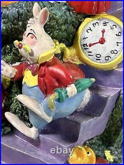 Vintage Disney Alice in Wonderland Drink Me All The Golden Afternoon Snow Globe
