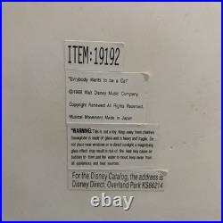 Vintage Disney Aristocats Musical Snow Globe- Everybody Wants To Be A Cat