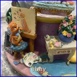 Vintage Disney Aristocats Musical Snow Globe- Everybody Wants To Be A Cat