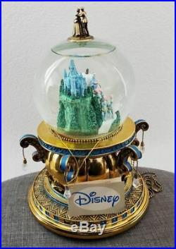 Vintage Disney Cinderella Pumpkin Carriage Musical Snowglobe Coach Globe Rare