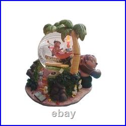 Vintage Disney Lilo and Stitch Musical Snow Globe Plays Aloha Oe
