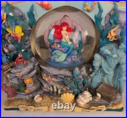 Vintage Disney Little Mermaid Double Sided Musical Under The Sea