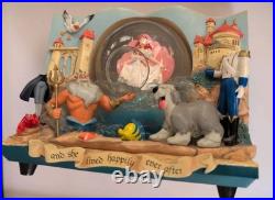 Vintage Disney Little Mermaid Double Sided Musical Under The Sea