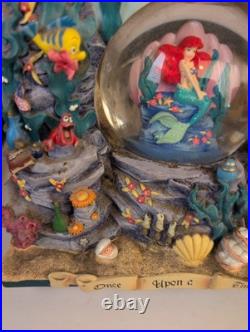 Vintage Disney Little Mermaid Double Sided Musical Under The Sea