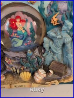 Vintage Disney Little Mermaid Double Sided Musical Under The Sea