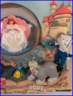 Vintage Disney Little Mermaid Double Sided Musical Under The Sea