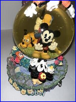 Vintage Disney Mickey Mouse and Friends Snow Globe Lot