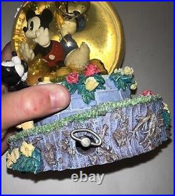 Vintage Disney Mickey Mouse and Friends Snow Globe Lot