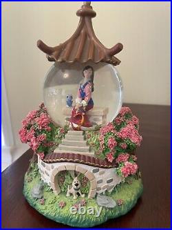 Vintage Disney Mulan Musical Snow Globe (Discontinued)