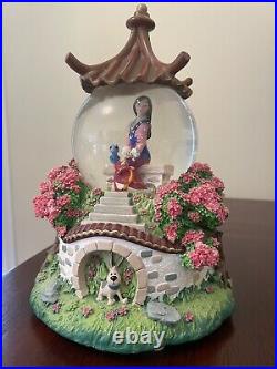 Vintage Disney Mulan Musical Snow Globe (Discontinued)