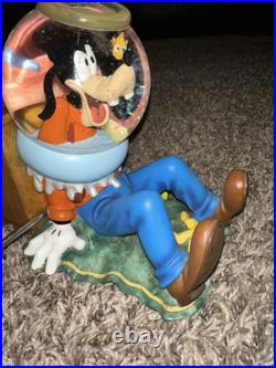Vintage Disney Musical Goofy Fishbowl Snow Globe Tested Vintage Disney Musical Goofy Fishbowl Snow Globe Tested