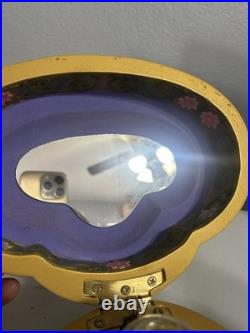 Vintage Disney Princesses Ballerina Water Globe Musical Jewelry Box WORKS