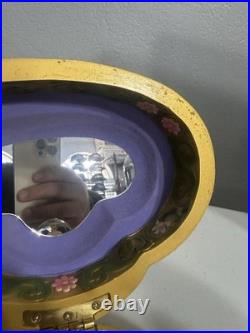 Vintage Disney Princesses Ballerina Water Globe Musical Jewelry Box WORKS