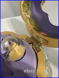Vintage Disney Princesses Ballerina Water Globe Musical Jewelry Box WORKS