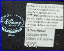 Vintage Disney Store Exclusive Jiminy Cricket & Friends Radio Snow Globe