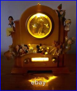 Vintage Disney Store Exclusive Jiminy Cricket & Friends Radio Snow Globe