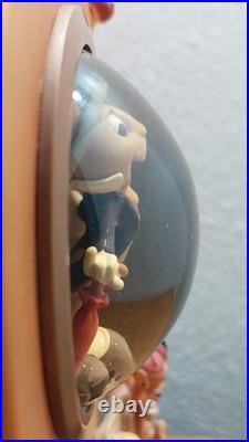 Vintage Disney Store Exclusive Jiminy Cricket & Friends Radio Snow Globe