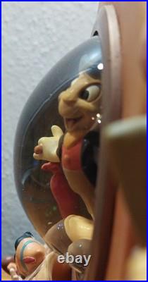 Vintage Disney Store Exclusive Jiminy Cricket & Friends Radio Snow Globe