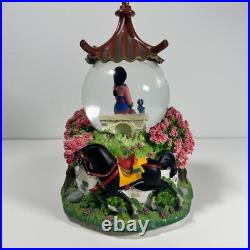 Vintage Disney Store Mulan Musical Snow Globe Reflections Vintage Disney Store Mulan Musical Snow Globe Reflections