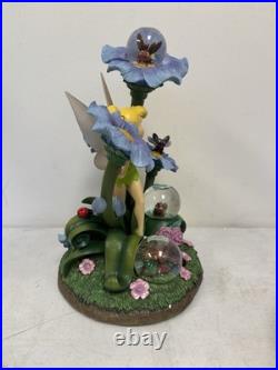 Vintage Disney Store Tinkerbell Snow Globe Music Box Decoration Vintage Disney Store Tinkerbell Snow Globe Music Box Decoration