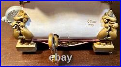 Vintage Disney Tinkerbell Snow Globe/Music Box Original Owner Pristine Condition