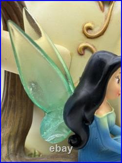 Vintage Disney Tinkerbell and Fairies the Lost Treasure Teapot Snow Globe READ