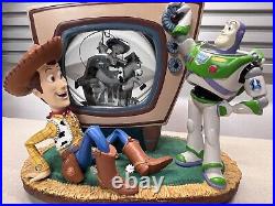 Vintage Disney Toy Story 1995 TV Snow Globe You've Got A Friend In Me