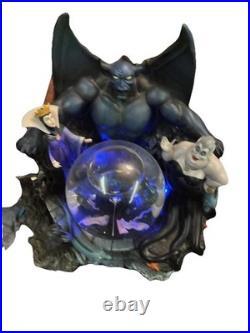 Vintage, Disney Villain Snow Globe Everything Works. Rare Find