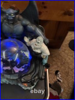 Vintage, Disney Villain Snow Globe Everything Works. Rare Find