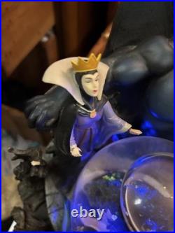 Vintage, Disney Villain Snow Globe Everything Works. Rare Find