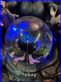 Vintage, Disney Villain Snow Globe Everything Works. Rare Find